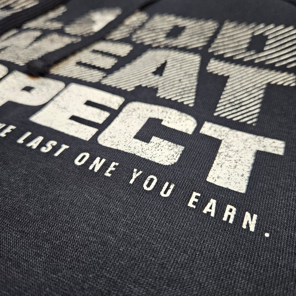 Under Armour Project Rock Rival Fleece Hoodie Men's Size Small 1367109 Black - Picture 2 of 8